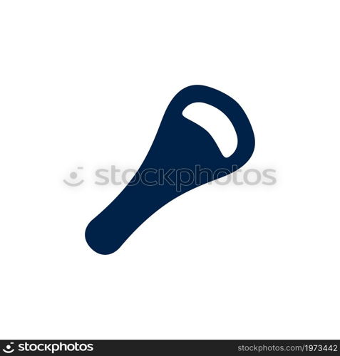 Bottle opener icon vector sign pictogram isolated on white. Beer opener Symbol, logo illustration.