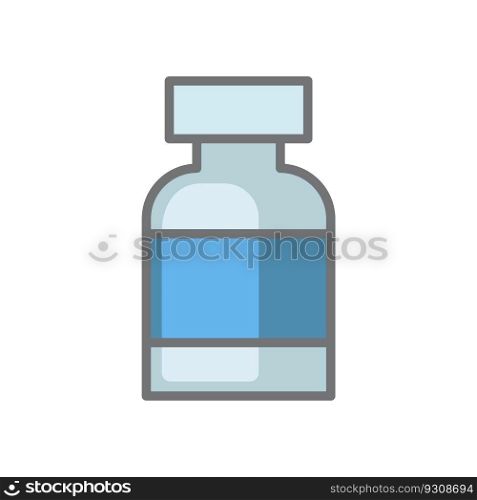 bottle pill icon design vector template