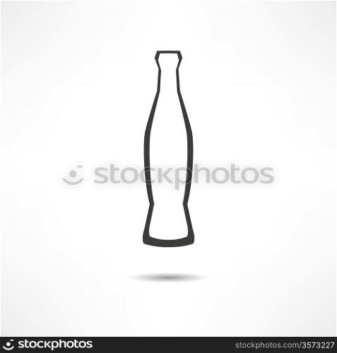 Bottle With Cola Icon