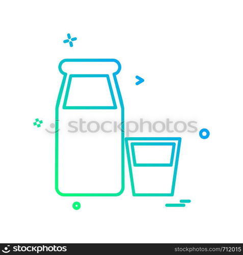 Bottles icon design vector