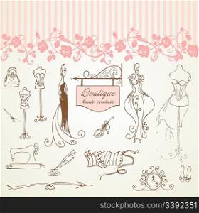 Boutique haute couture and Dressmaking