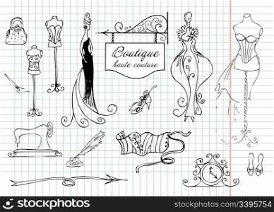 Boutique haute couture and Dressmaking