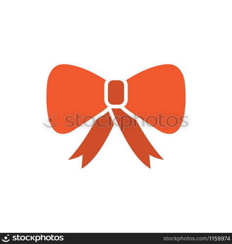 bow graphic design template vector isolated illustration. Bow graphic design template vector isolated