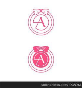 Bow Style Vector icon design illustration Template
