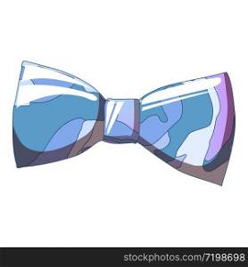Bow tie icon. Cartoon of bow tie vector icon for web design isolated on white background. Bow tie icon, cartoon style