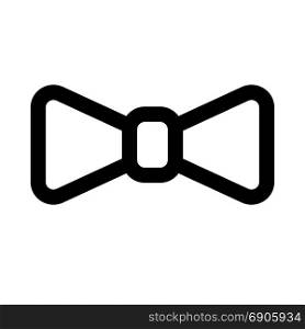 bow tie, icon on isolated background