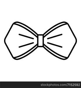 Bow tie icon. Outline bow tie vector icon for web design isolated on white background. Bow tie icon, outline style
