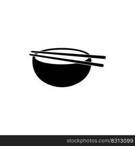 bowl icon logo vector design template