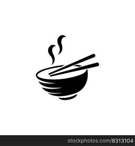 bowl icon logo vector design template