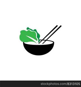 bowl icon logo vector design template