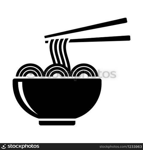 bowl - kitchen utensils - food icon vector design template