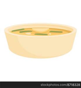 Bowl soup icon cartoon vector. Travel filipino. Rice skyline. Bowl soup icon cartoon vector. Travel filipino