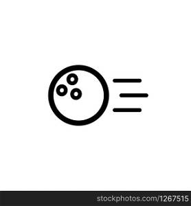 bowling icon design vector template