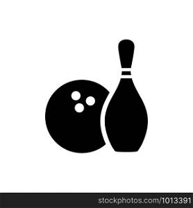 Bowling icon trendy