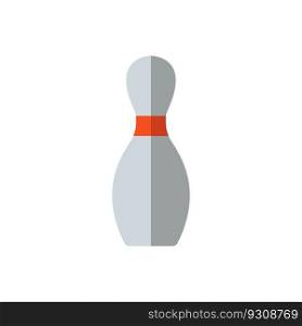 bowling pin icon vector illustration design