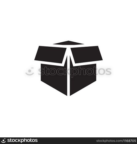 Box icon design template vector isolated illustration