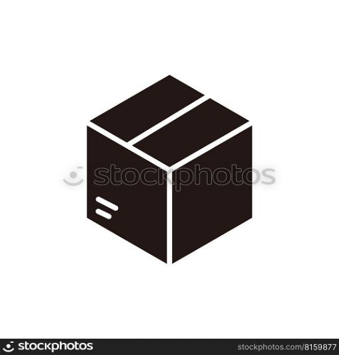 Box icon symbol design templates on white background