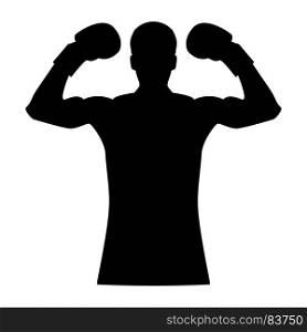 Boxer icon .