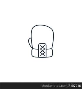 Boxing creative icon from sport icons collection Vector Image