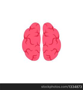 Brain Icon. Brainstorming or idea symbol. Vector illustration EPS 10