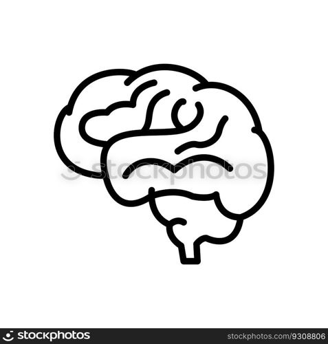 brain icon design vector template