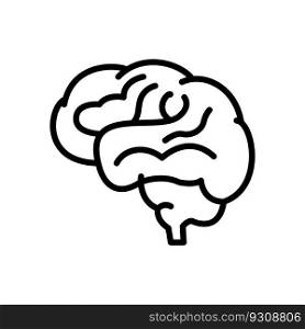 brain icon design vector template