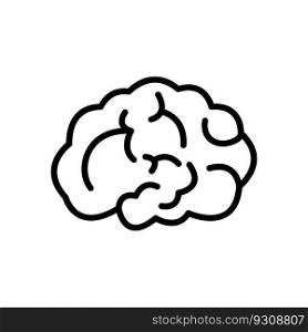 brain icon design vector template