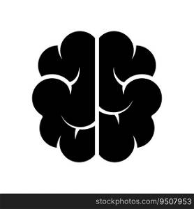 Brain icon vector on trendy style for design and print