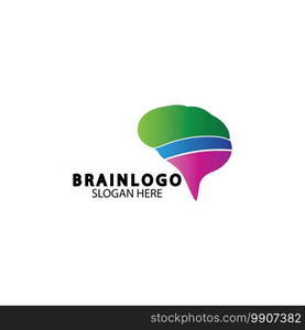  Brain logo designs concept vector, Health Brain Pulse logo, Brain care  logo template vector