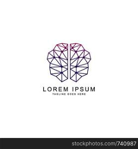 brain logo template