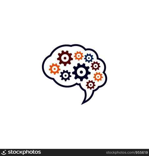 brain logo template