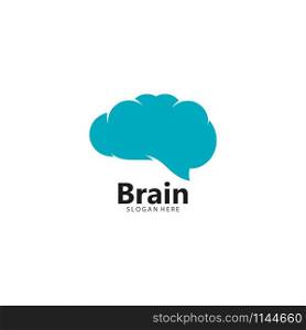 Brain Logo Template vector icon illustration design