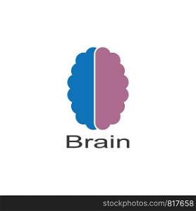 Brain Logo vector Template