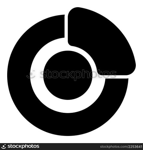 Brake system on wheel Automobile car disc pad hydraulic drum icon black color vector illustration image flat style simple. Brake system on wheel Automobile car disc pad hydraulic drum icon black color vector illustration image flat style