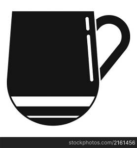 Brand mug icon simple vector. Hot cup. Warm steam. Brand mug icon simple vector. Hot cup