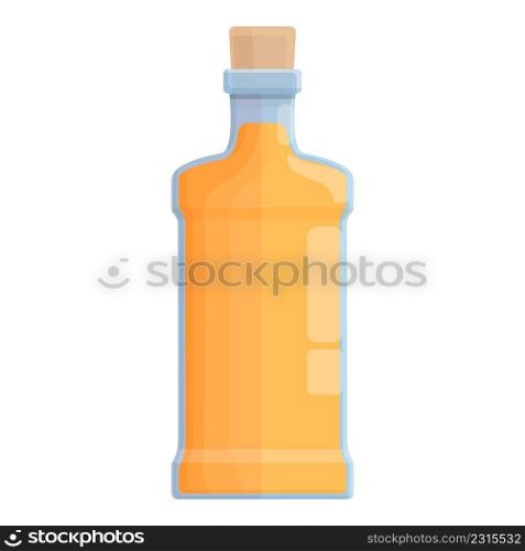 Brand tequila bottle icon cartoon vector. Lemon drink. Mexican shot. Brand tequila bottle icon cartoon vector. Lemon drink