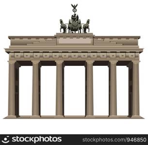 brandenburg gate in Berlin. brandenburg gate