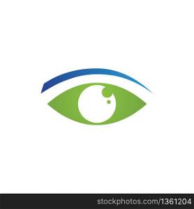 Branding Identity Corporate Eye Care vector logo