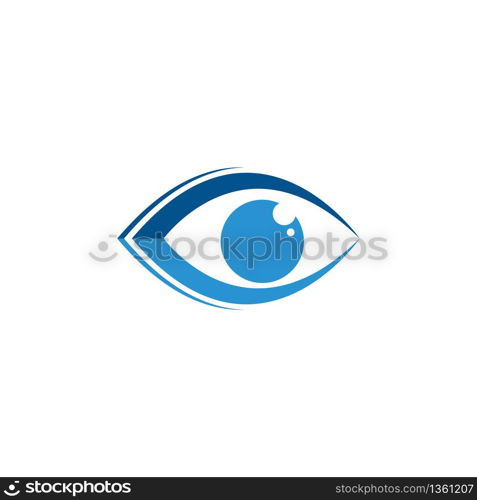 Branding Identity Corporate Eye Care vector logo