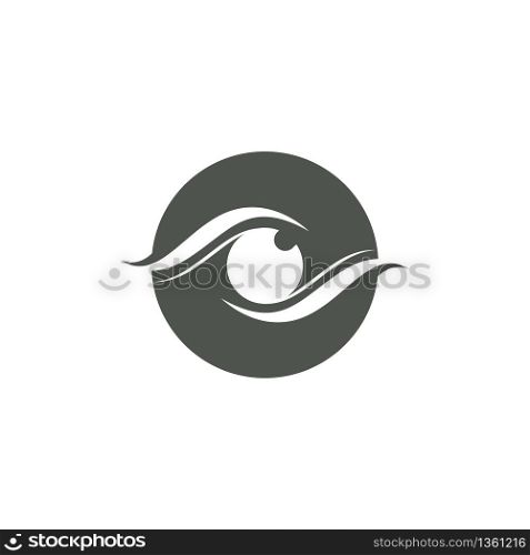 Branding Identity Corporate Eye Care vector logo