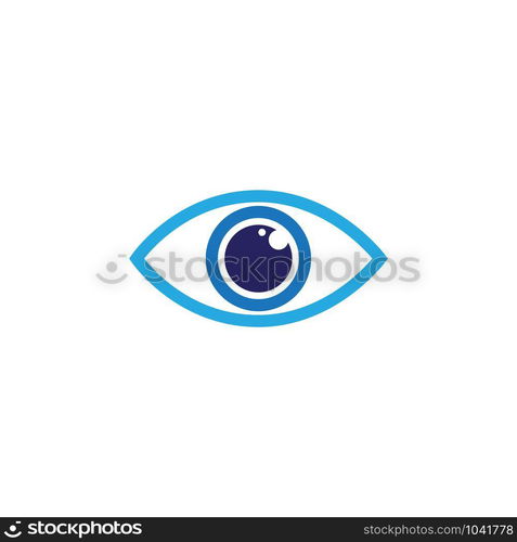 Branding Identity Corporate Eye Care vector logo design