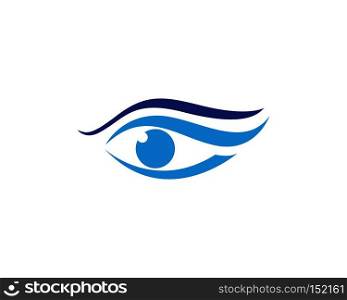 Branding Identity Corporate Eye Care vector logo design 