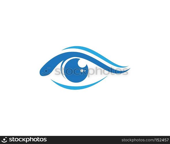Branding Identity Corporate Eye Care vector logo design