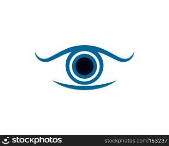 Branding Identity Corporate Eye Care vector logo design

