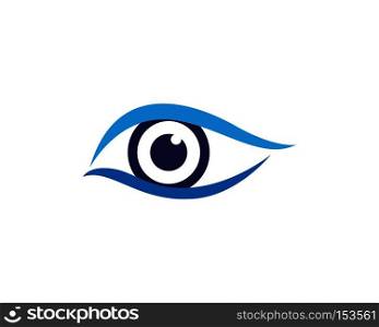 Branding Identity Corporate Eye Care vector logo design 