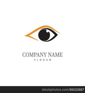 Branding Identity Corporate Eye Care vector logo design