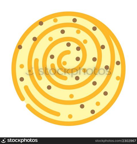 bread bakery color icon vector. bread bakery sign. isolated symbol illustration. bread bakery color icon vector illustration