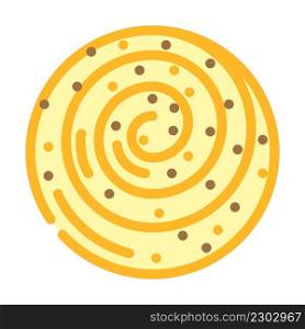bread bakery color icon vector. bread bakery sign. isolated symbol illustration. bread bakery color icon vector illustration