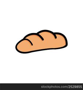 bread icon logo vector design template