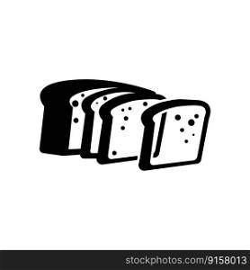 Bread Icon symbol ,illustration design template.